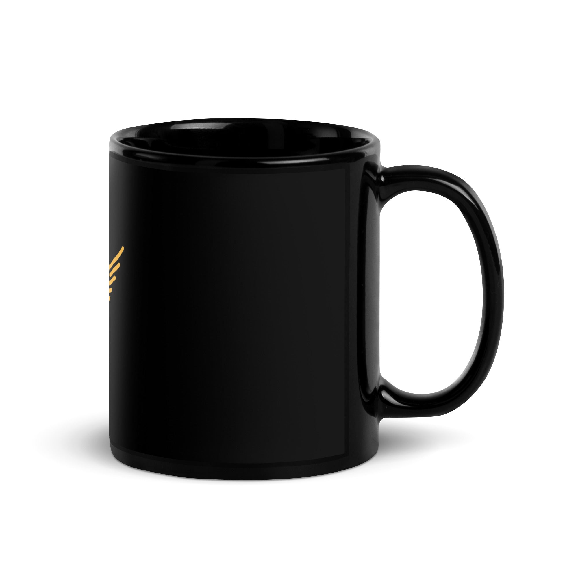 Mnumzane Coffee Black Glossy Mug